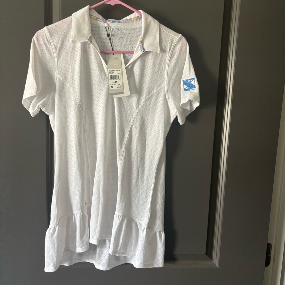 Adidas golf/tennis top new with tags